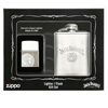 Zippo Jack Daniel's Lighter and Flask Gift Set